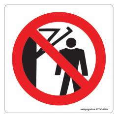 Safety Sign Store Caution: Mind Your Head-Graphic Sign Board, ST720-105V-01, (Pack of 5)
