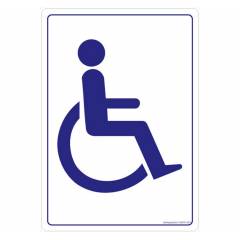 Safety Sign Store Disabled-Graphic Sign Board, GS876-A4V-01