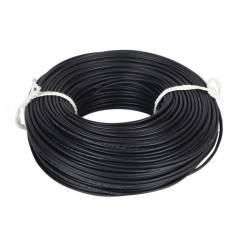 Kalinga Gold 1 Sq mm Black FR PVC Housing Wire, Length: 90 m