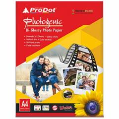 Prodot 150 GSM A4 Glossy Photo Paper, 20 Sheets