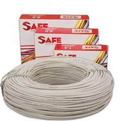 Safe 4.0 sqmm Single Core 90m Grey HRFR PVC Industrial Cables, S5630