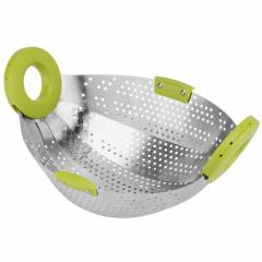 SM Drain Basket Colander Strainer For Fruits, Vegetables & Rice