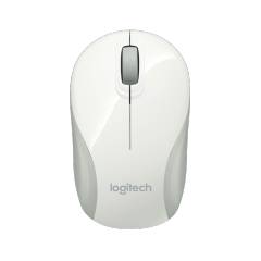 Logitech M187 White Wireless Mini Mouse