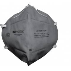 3M 9000ING Dust/Mist Respirator, BIS P1 (Pack of 100)