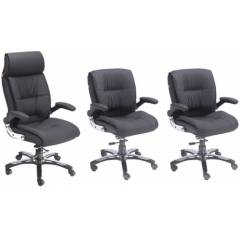 Divano Modular 006 One High & Two Medium Back Executive Office Chair Set