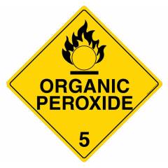 Safety Sign Store Organic Peroxide 5 Sign Board, HW104-600PC-01
