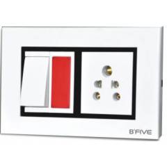 B-Five Royal 12 Module Cover Plate, B-068R (Pack of 10)