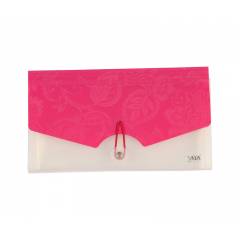 Saya SY013 Royal Blue Cheque Book Expanding Folder Vibrant, Weight: 88.7 g