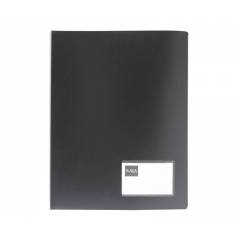 Saya SYCF801 Metallic Black Conference Display File With Pad, Weight: 210 g