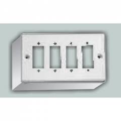 Anchor Penta Surface Mounting 4 Gang Box, 7043