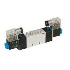 Akari 1/4 Inch 5/3 Way 4V Series Double Solenoid Valve, 4V-230-08