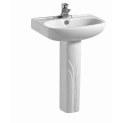 Saniqua Basin With Pedestal, BE 820, Dimensions: 560x410x790mm