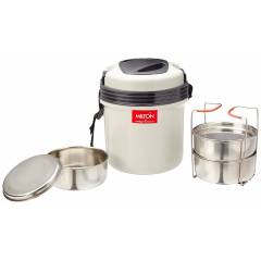 Milton Electron 3 Container Assorted Tiffin Box, M1000-MET-03-IN