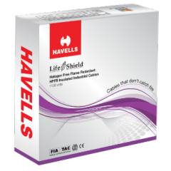 Havells 4 Sq mm Green Life Shield Flexible Cable, WHFFZNGA14X0, Length: 90 m