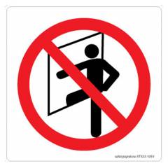 Safety Sign Store Do Not Enter-Graphic Sign Board, ST533-105V-01, (Pack of 5)