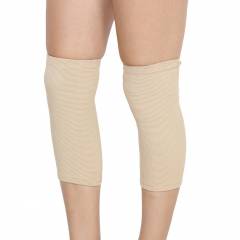 Optika Beige Classic Elastic Tubular Knee Cap, KSPA006-M, Size: Medium