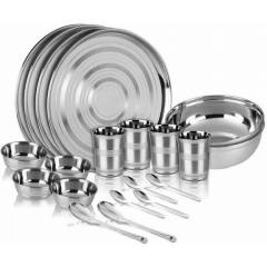 Apricot 20 Pieces Stainless Steel Dinner Set