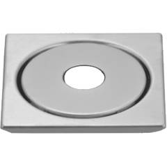 Addmore 125x125mm SS Round Cut Square Jali, JL-29