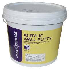 Asian Paints Acrylic Wall Putty, 1354 Gr-M0, Colour: White, 1 kg