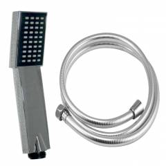 Goonj Hand Shower Nano With Full C.P. Tube 1.5 Meter and Wall Hook, VHS-0101-1