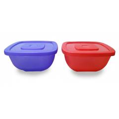 Generic 4.5 inch Square Container with Plastic Lid, 5003