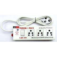 Bizinto Power Plus 3 Socket 1 Switch Extension Board, SPS-31