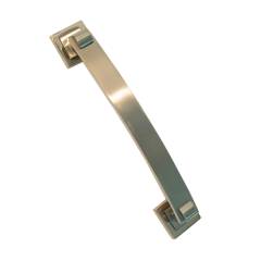 Q-Seven Royal 225mm Satin Silver Finish Handle