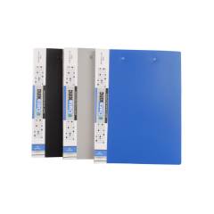 Dataking A4 Multi Colour Double Clip File, DKPP201M (Pack of 3)