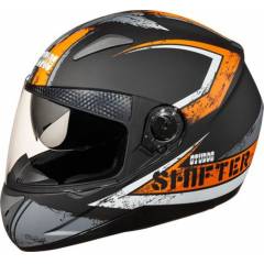 Studds Shifter D1 Motorsports Orange Full Face Helmet, Size (Large, 580 mm)