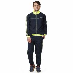 Abloom 113 Navy Blue & Parrot Green Tracksuit, Size: M