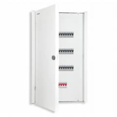 Crabtree PPI 4 Way Double Door Distribution Board, DCDKTHPDCW04