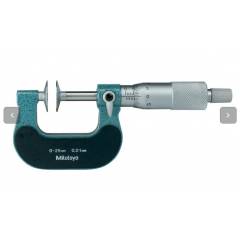 Mitutoyo Disk Micrometer, 123-103, Range: 50-75 mm