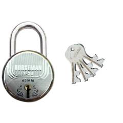 Horseman T-26 Steel 7 Lever 4 Keys Padlock