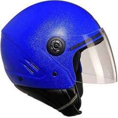 Super Add K10 Open Face Blue Helmet