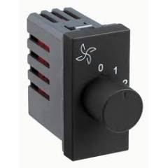Legrand Myrius Dimmer and Regulators Fan Step Regulator 120W 2 Module, 6731 77