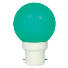 GreatWhite 0.5W Deco LED Bulb Green-Round