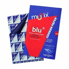 Kangaro Blu Munix Pencil Carbon Paper, Size: 210x330 mm (Pack of 2)