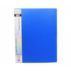Saya Blue D-Ring Binder Classic A4, Dimensions: 261 x 37 x 309 mm (Pack of 2)