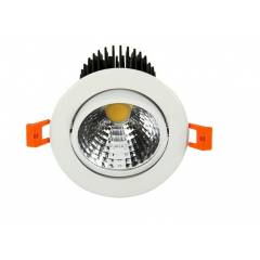 Havells 12W Misto Round LED COB Light (6000K), LHEEBAP7IN1W012