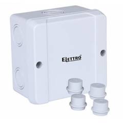 Elettro ET-9040 PVC Junction Box, Size: 98x98x61 mm