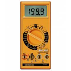 Kusam Meco KM603 Yellow Digital Multimeter, 4000 Counts