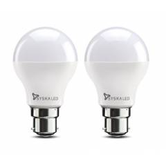 Syska 15W B-22 Cool Day Light LED Bulbs, SSK-SRL-15W-2 (Pack of 2)