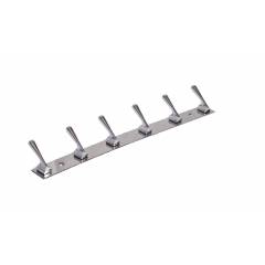 SmartShophar Capsule DELUXE 6 Pin Hook Rail, 54626-SHKC-SL06-P3 (Pack of 3)