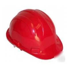 Turbo Chief Ratchet Helmet, Red (Pack of 10)