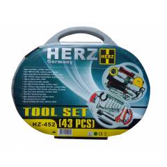 Herz Germany 43 Pieces Tool Set, HZ-452