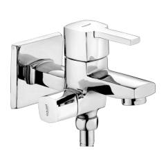 Eauset Nore Single Lever Two-way Bibcock in double control system with Wall Flange, FNO022