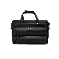 Abloom 1504 Black Synthetic Leather Laptop Bag