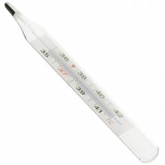 PSJ Marigold Clinical Oval Thermometer with Mercury, JSM-018-003 (Pack of 5)