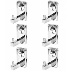 Doyours Metro Series 6 Pieces SS Cloth Hook Set, DY-0760