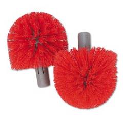 Unger Ergo Toilet Bowl Brush Heads (Pack of 2) Red, Item Code: BBRHR
